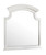 Arched Wooden Dresser Mirror - 44" - White - IMAGE 2