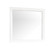 Rectangular Framed Dresser Mirror - 39" - White - IMAGE 2