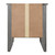 Nightstand with Drawer and Open Shelf - 24" - Gray - IMAGE 4
