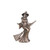 Witch Riding a Broom Outdoor Garden Halloween Statue - 52" - IMAGE 4