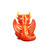 Magical Fire Dragon Outdoor Halloween Decoration - 28" - IMAGE 3