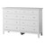 10-Drawer Wooden Double Dresser - 58" - White - IMAGE 5