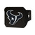NFL Houston Texans Automobile Hitch Cover - 4” - Black - IMAGE 1