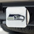 NFL Seattle Seahawks Chrome Automobile Hitch Cover - 4” - Silver and Blue - IMAGE 2
