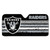 NFL Las Vegas Raiders Automotive Windshield Sun Shade - 59" - Gray and Black - IMAGE 1