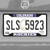 MLB Colorado Rockies Metal License Plate Frame - 12.25”- White and Black - IMAGE 2