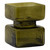 Hammered Pillar Candle Holder - 4.25" - Green - IMAGE 5