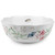 10" White and Green Butterfly Meadow Large Serving Bowl - IMAGE 1