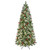 Pre-Lit Slim Silverton Pine Snowy Artificial Christmas Tree - 7.5’ - Multi Lights - IMAGE 1