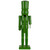 Nutcracker Soldier with Tree Christmas Figure - 15" - Green