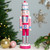 Cake King Nutcracker Christmas Figure - 15" - Pink and Blue - IMAGE 1