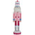 Cake King Nutcracker Christmas Figure - 15" - Pink and Blue