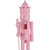Nutcracker King with Scepter and Crown Standing Christmas Figure - 15" - Pink - IMAGE 5