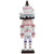 Hot Cocoa Nutcracker Christmas Figure - 10" - White and Pink - IMAGE 2