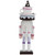 Hot Cocoa Nutcracker Christmas Figure - 10" - White and Pink