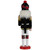 Mini Bagpiper Nutcracker Christmas Figure - 12" - Black and Red