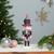 Cupcake Nutcracker Christmas Figure - 10" -  Brown and Pink - IMAGE 1