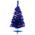 Artificial Tinsel Christmas Tree - 3' - Deep Blue - Unlit - IMAGE 2