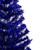 Artificial Tinsel Christmas Tree - 3' - Deep Blue - Unlit - IMAGE 4