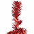 Pre-Lit Artificial Tinsel Christmas Tree - 3' - Red - Clear Lights - IMAGE 6