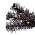 Pre-Lit Artificial Tinsel Halloween Tree - 3' - Black - Clear Lights - IMAGE 5