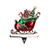 Present Filled Sleigh Christmas Stocking Holder - 5.5" - IMAGE 2