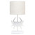 Coastal Pinching Crab Table Lamp with Drum Shade - 18.25" - White - IMAGE 1