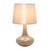 Patchwork Crystal Glass Table Lamp with Drum Shade - 14" - Champagne Gold - IMAGE 3
