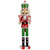 Peppermint Candy Nutcracker Christmas Figure - 15" - Red and Green - IMAGE 2
