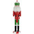 Peppermint Candy Nutcracker Christmas Figure - 15" - Red and Green