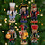 Professional Nutcracker Christmas Ornaments - 4" - Set of 6 - Multicolor - IMAGE 1
