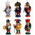 Professional Nutcracker Christmas Ornaments - 4" - Set of 6 - Multicolor - IMAGE 5