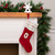 Velvet JOY Christmas Stockings - 20"- Red - Set of 3 - IMAGE 4