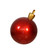 Christmas Ball Commercial Ornament Outdoor Decoration - 26" - Red and Gold - IMAGE 3