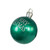 Outdoor Merry Christmas Commercial Ball Ornament Decoration - 26" - Green and Silver - IMAGE 3
