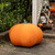 Indoor Outdoor Pumpkin Fall Harvest Pouf Ottoman  - 24" - Orange - IMAGE 3