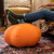 Indoor Outdoor Pumpkin Fall Harvest Pouf Ottoman  - 24" - Orange - IMAGE 5