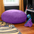 Kids Junior Cocoon Microsuede Bean Bag Chair - 48" - Purple - IMAGE 2