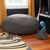 Microsuede Kids Junior Bean Bag Chair - 48" - Charcoal Gray - IMAGE 2