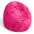 Cocoon Bean Bag Kids Microsuede Chair - 48" - Fuchsia Pink - IMAGE 1