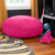 Cocoon Bean Bag Kids Microsuede Chair - 48" - Fuchsia Pink - IMAGE 2