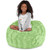 Faux Fur Kids Bean Bag Chair - 3' - Lime Green - IMAGE 5