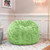 Faux Fur Kids Bean Bag Chair - 3' - Lime Green - IMAGE 6