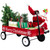 Lighted and Musical Santa Claus Merry Christmas Wagon Decoration - 20" - IMAGE 6