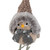Standing Bird with Winter Hat and Scarf Christmas Figure - 7.5" - IMAGE 5