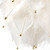 Beaded Feathers Christmas Ball Ornament - 5" - White - IMAGE 5