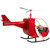 Lighted and Musical Santa Claus Helicopter Christmas Decoration - 31" - IMAGE 6