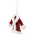 Glittered Winter Coat with Plush Trim Christmas Ornament - 6.5" - Red - IMAGE 4