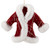 Glittered Winter Coat with Plush Trim Christmas Ornament - 6.5" - Red - IMAGE 5