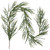 Norfolk Pine Artificial Christmas Garland - 7' - Unlit - IMAGE 2